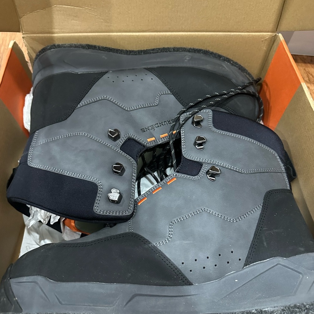 Men's Grunden Bedrock wading Gray Outdoor  Boots